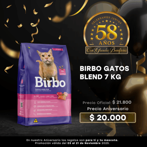 BIRBO GATOS BLEND 7 KG