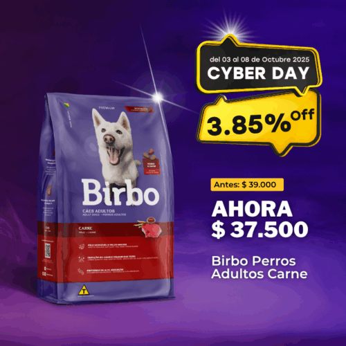 BIRBO PERROS ADULTOS CARNE 25 KG