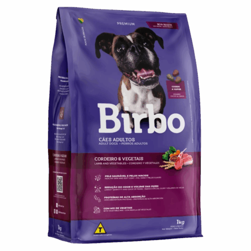 BIRBO PERROS ADULTOS CORDERO Y VEGETALES